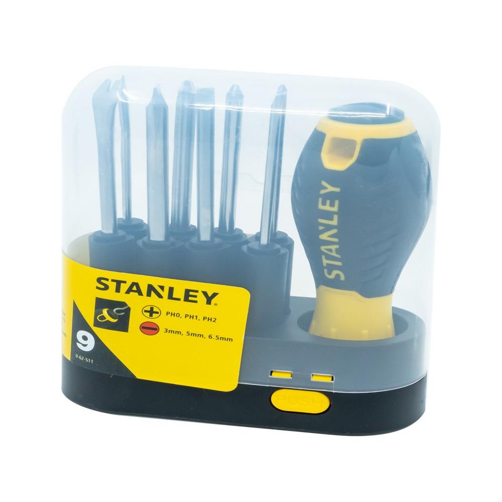 Stanley 9 Way Screwdriver new 45 in 1 screwdriver set precision magnetic bits torx screw driver kit dismountable tool case for watch pc phone repair