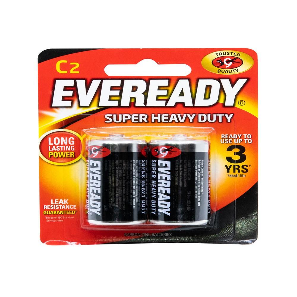 Eveready Black Battery C 2 eveready black battery c 2