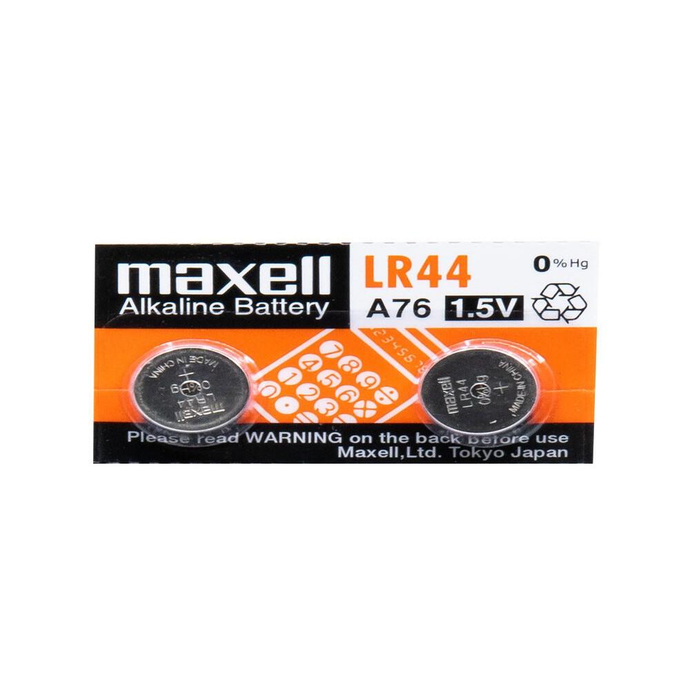 Renata Maxell Alkaline 1.5V LR44 panasonic 100% original 40pcs 4packs 1 5v lr44 button battery ag13 a76 g13a lr1154 357a sr44 alkaline cell button coin batteries