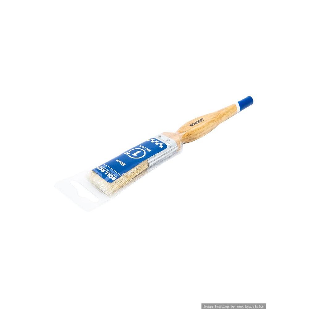 Decoroy Blue Tip Brush 1.0 inch synthetic varnish heating brush 20mm 40mm long bristle length for painting behind the heater for all the points you can t reach