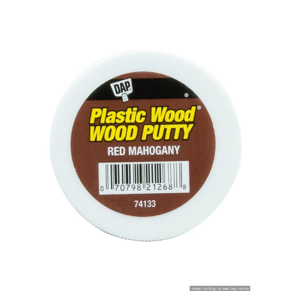 цена DAP Plastic Wood Putty 3.7 Ounce Red Mahogany