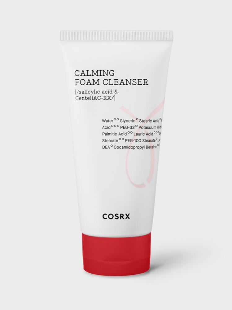Cosrx-ac Collection Calming Foam Cleanser 2.0 breylee enhanced acne treatment gel salicylic acid remove pimple skin repair anti inflammation shrink pores redness skin care
