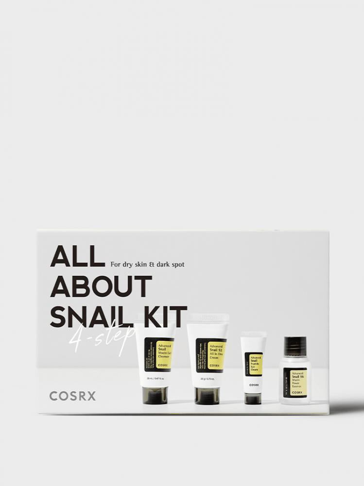 Cosrx-All About Snail Kit graceday collaen 30% kit foam 30ml toner 30ml cream 20ml ampoule 10ml