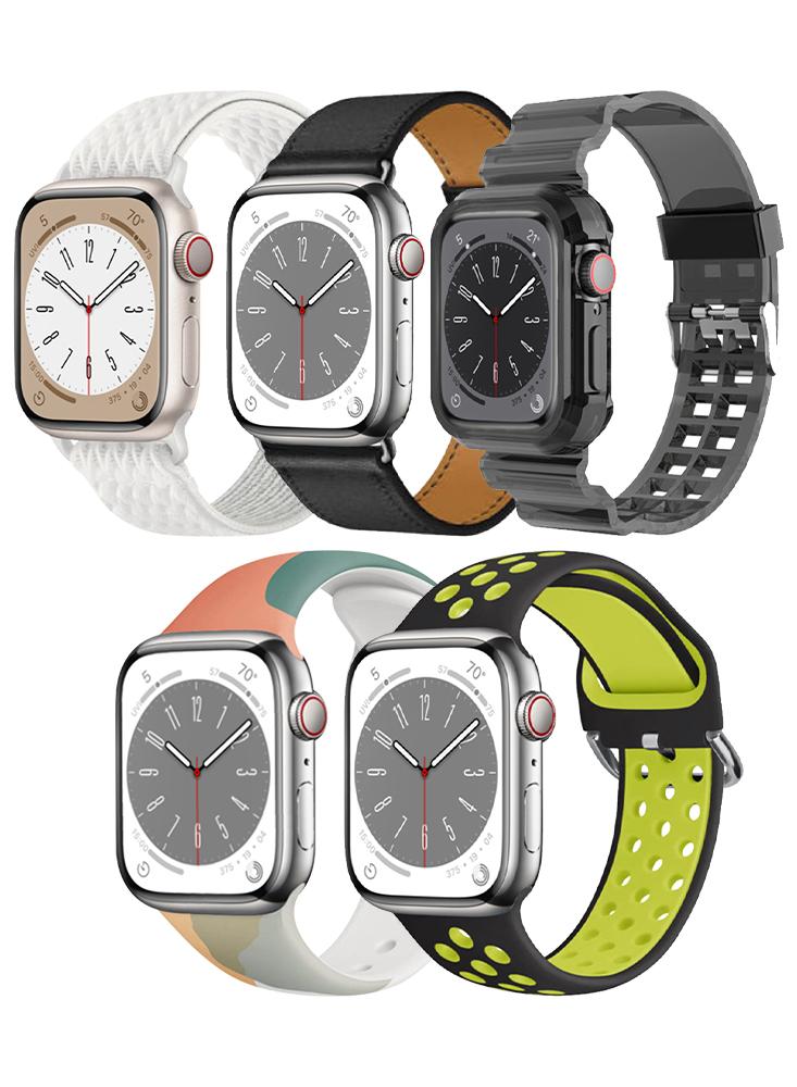 5pcs Watchband Replacement for Apple Watch 41/40/38mm Series 9/8/7/6/5/4/SE 5pcs bmp390 baro