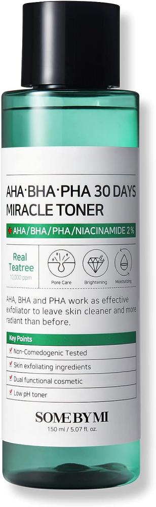 Somebymi Aha.bha.pha 30 Days Miracle Toner 150ml follet ken the evening and the morning