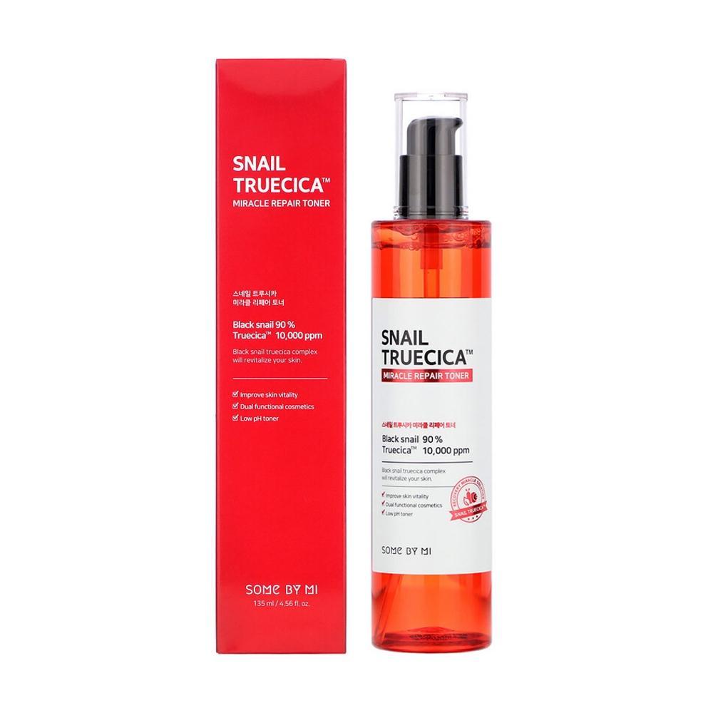 Somebymi Snail Truecica Miracle Repair Toner 135ml nature snail face cream moisturizing anti aging snail shells cream face care acne anti wrinkle skin care tools instantly ageless