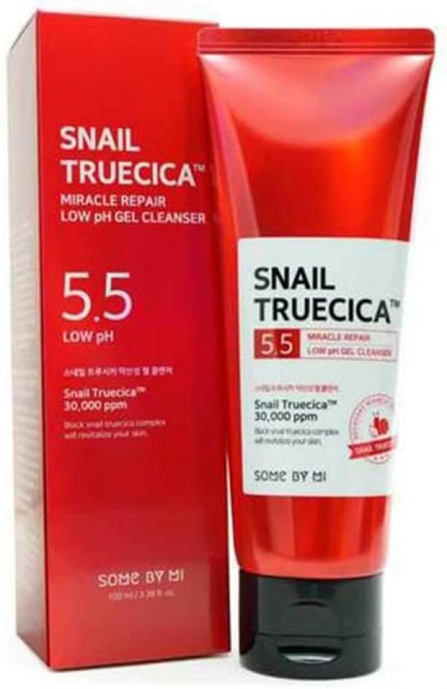 Somebymi Snail Truecica Miracle Repair Low Ph Gel Cleanser somebymi snail truecica miracle repair cream 60g