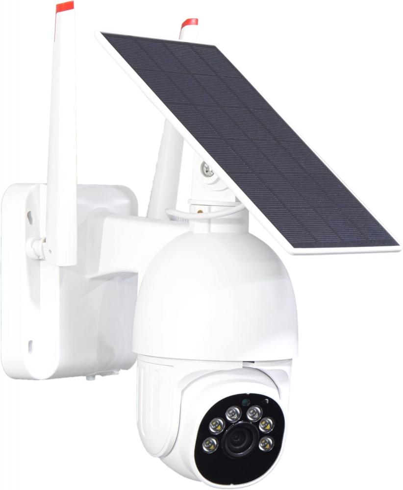 Outdoor smart solar camera with 4G 2MP home camera wifi camera two way audio | night vision | 360 degree camera | smart home secutiry цена и фото