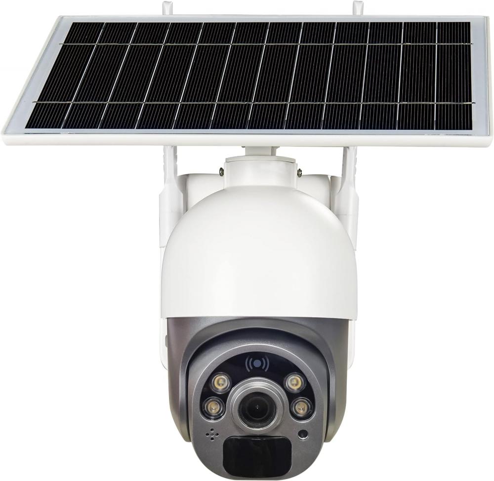 Unihoms Full HD Battery Built in With Solar Panel Full Color Night Vision Wide angle