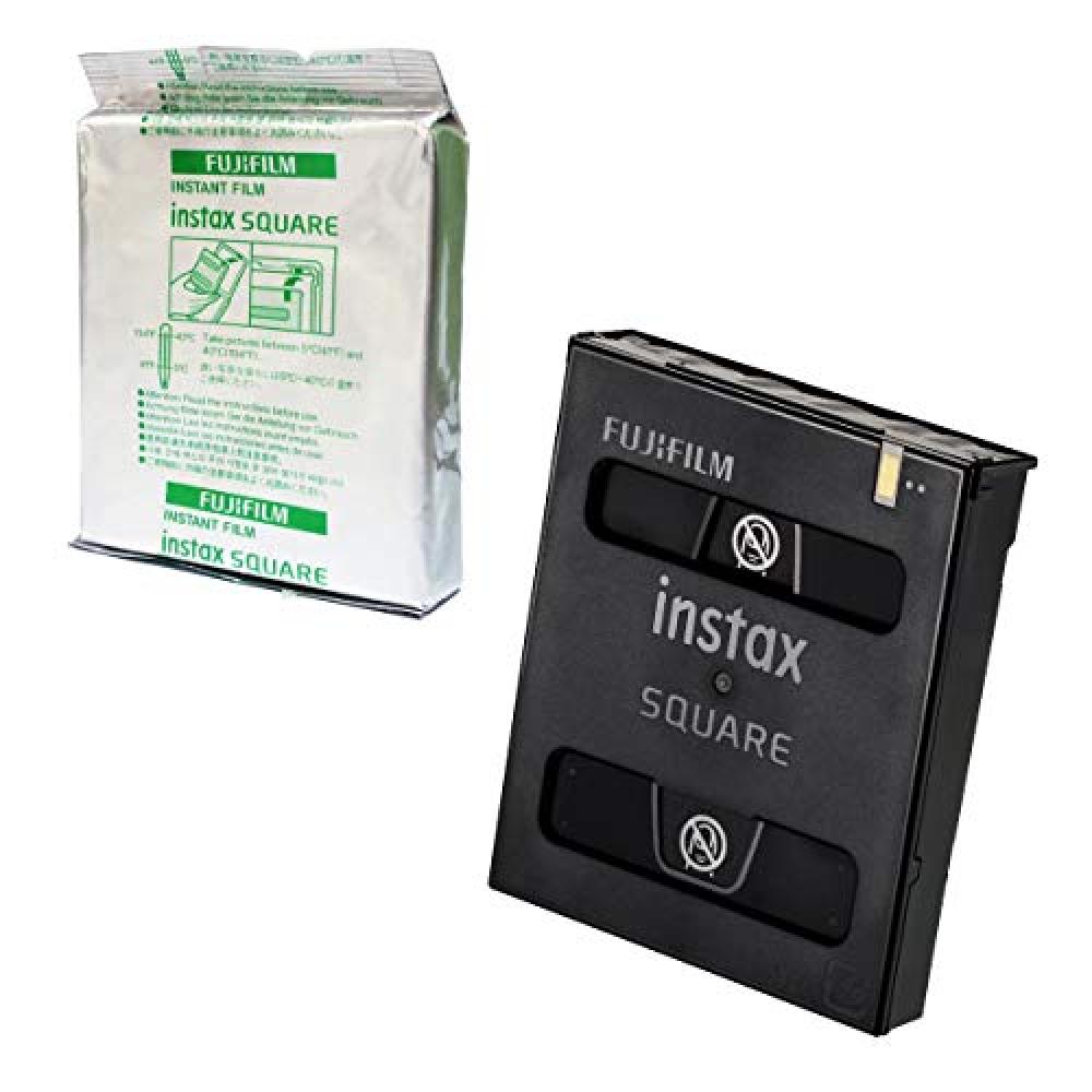 Instax Square Film White Border, 10 Shot Pack double a a4 size printing photocopy paper 80gsm 500 sheets pack