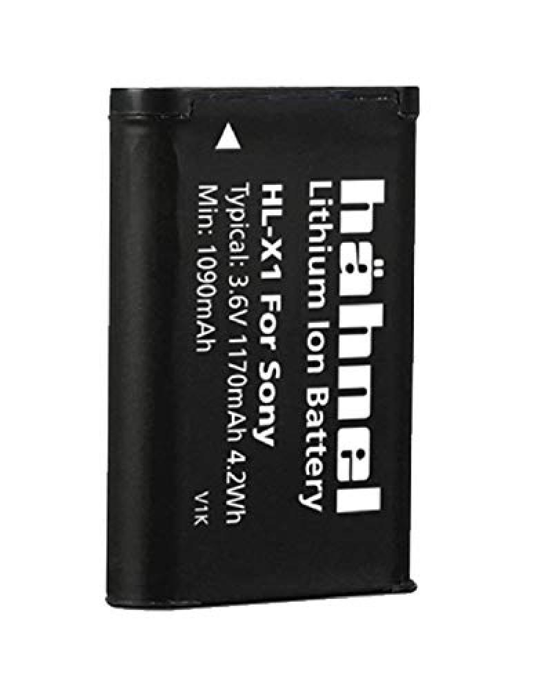 Hahnel HL X1 For Sony Digital Cameras Replacement for NP-BX1 1170mAh, 3.6V, 4.2Wh - Black