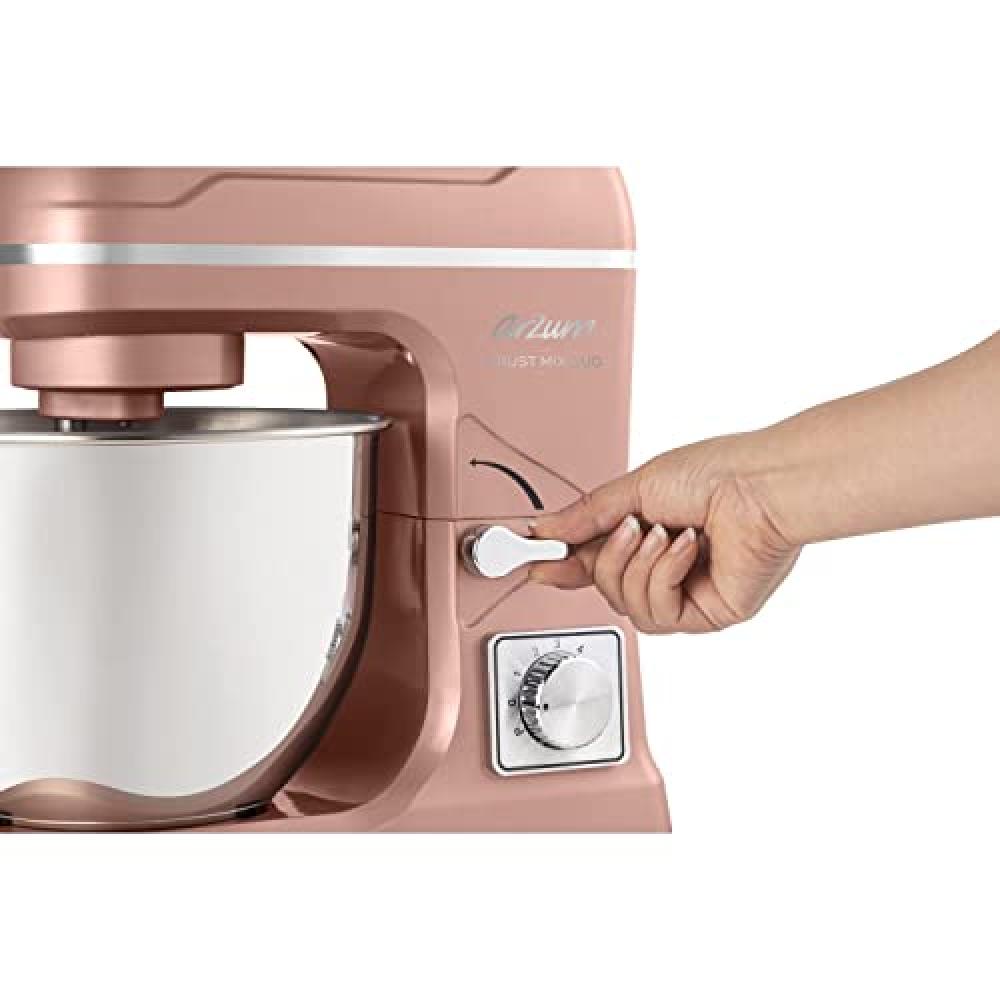 ARZUM CRUST MIX DUO STAND MIXER 1000W 6-stage speed adjustment 5 lt capacity stainless steel bowl with handle for kitchenaid dough hook 4 5 5 qt mixer replacement parts k45 k45ss ksm90 5ksm150 5ksm100 5ksm103 5ksm110 flex edge beater