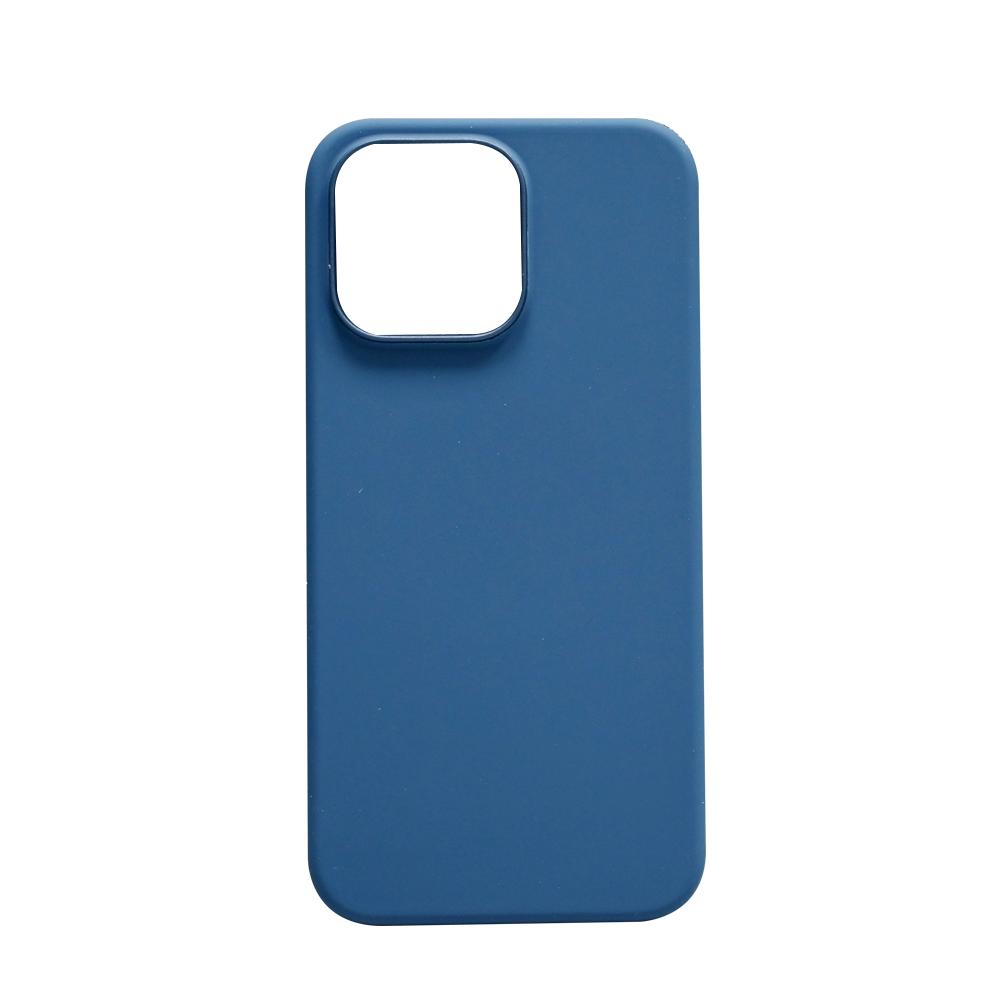 C Silicone Case Iphone 15 Pro Storm Blue