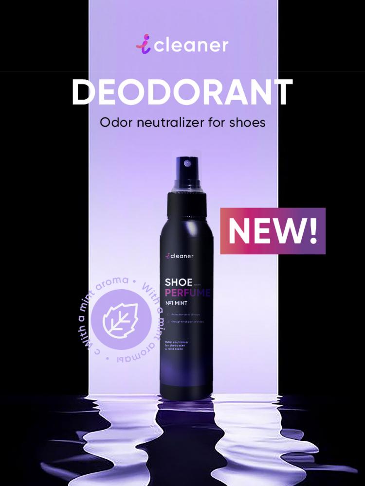 ICleaner Shoe Perfume NO:1 Mint 100ML - Odor Neutralizer for Shoes with Mint Scent 2021 spring and summer new sports women s shoes breathable running shoes all match casual light net shoes travel shoes