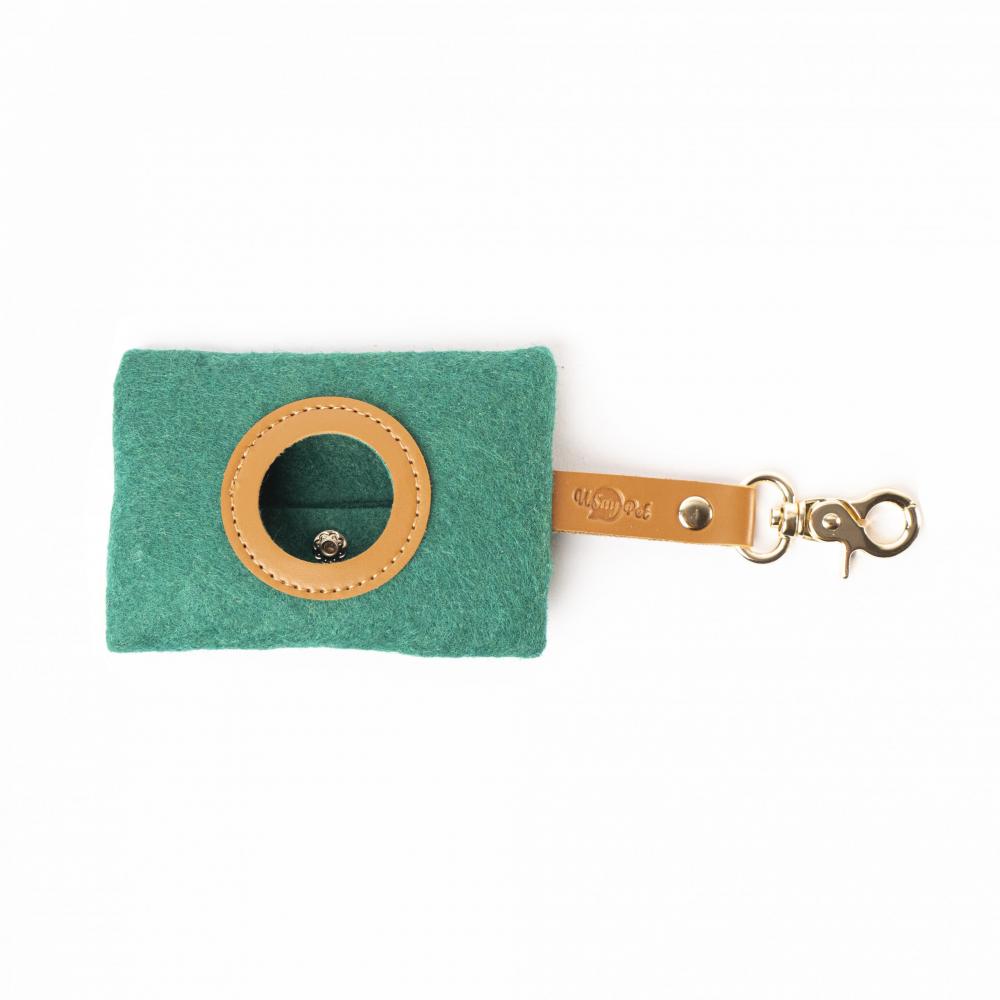 Charlie Poop Pouch - Green poop waste bags bio degradable for dog