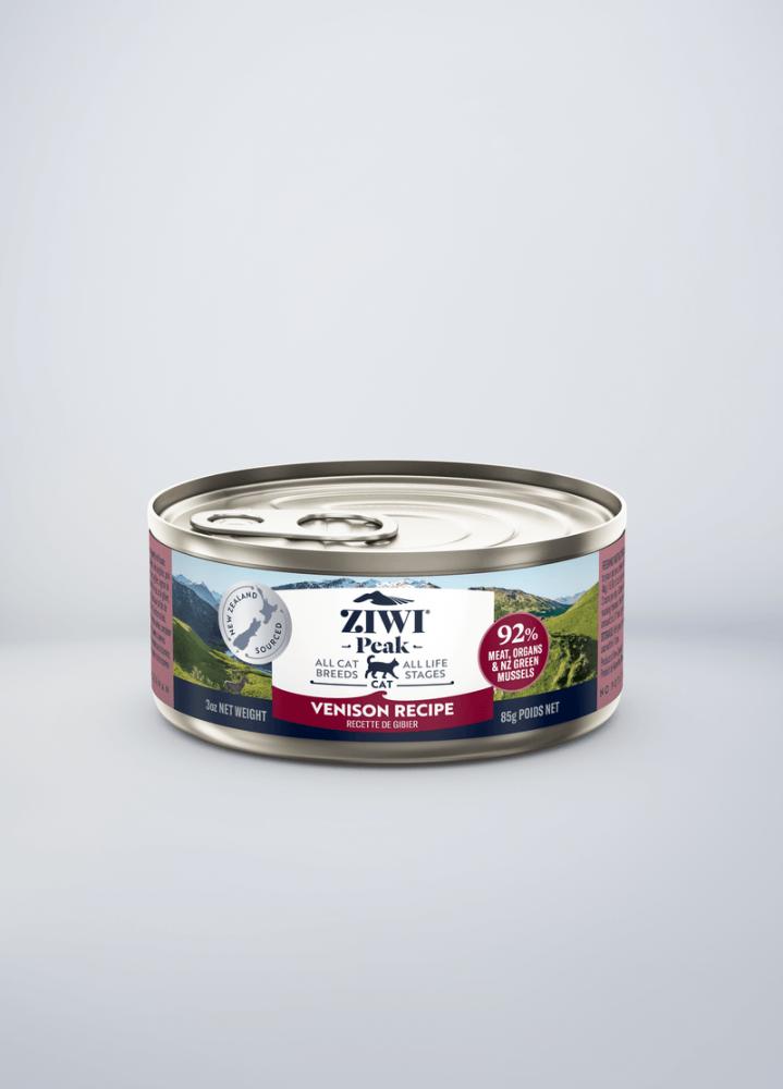 ZiwiPeak Recipe Cat - Venison - CAN - 85g ziwipeak venison air dried dog food 1kg