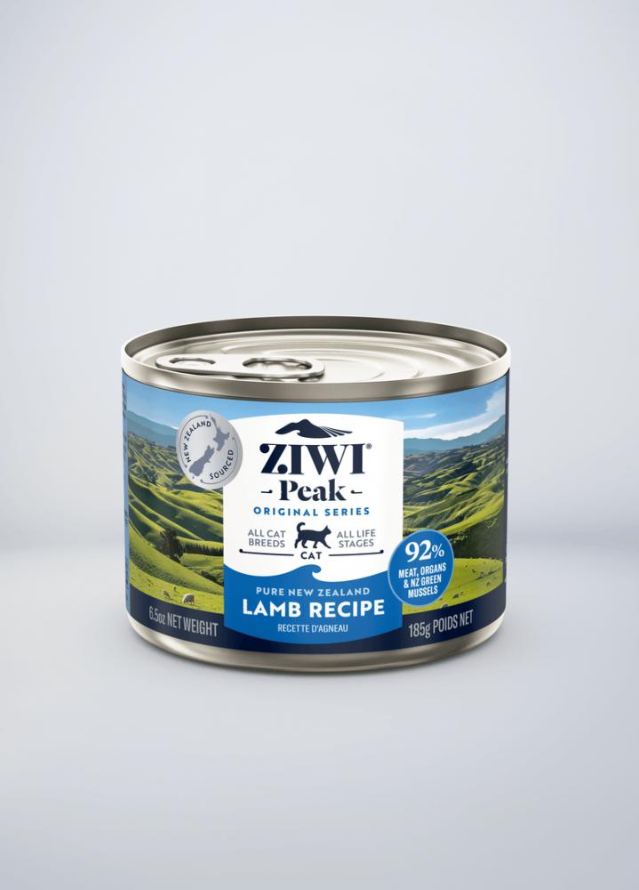 ZiwiPeak Recipe Cat - Lamb - CAN - 185g aksu vital shiffa home herbal garlic oil softgel capsule natural supplement healthy pure food vitamin nutritious effective
