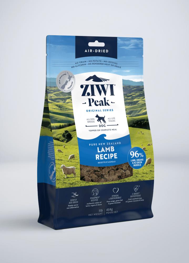 ZiwiPeak Air Dried Dog - Lamb - 1kg ziwipeak air dried dog chicken 1kg