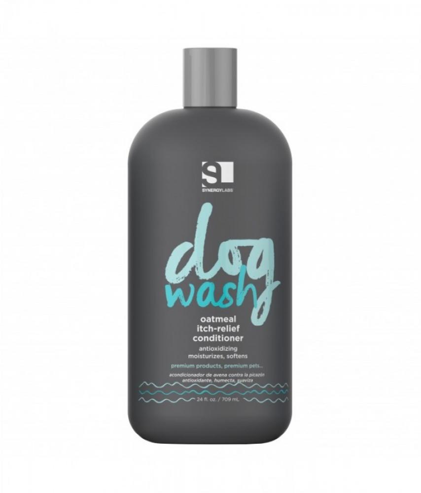 Synergy Lab Dog Oatmeal Itch Relief Conditioner - 354ml synergy lab oatmeal conditioner dog