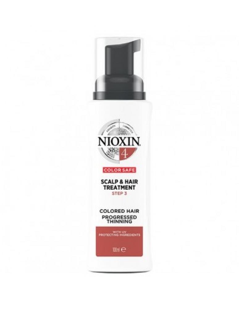 Nioxin 4 Scalp \& Hair Treatment 100ml boqian moisturizing nourishing damaged repair ginger hair mask treatment cream baked ointment hair mask conditioner