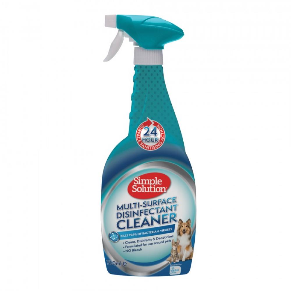 SIMPLE SOLUTION Multi-Surface Disinfectant Cleaner - 750ml dettol surface disinfectant 500 ml