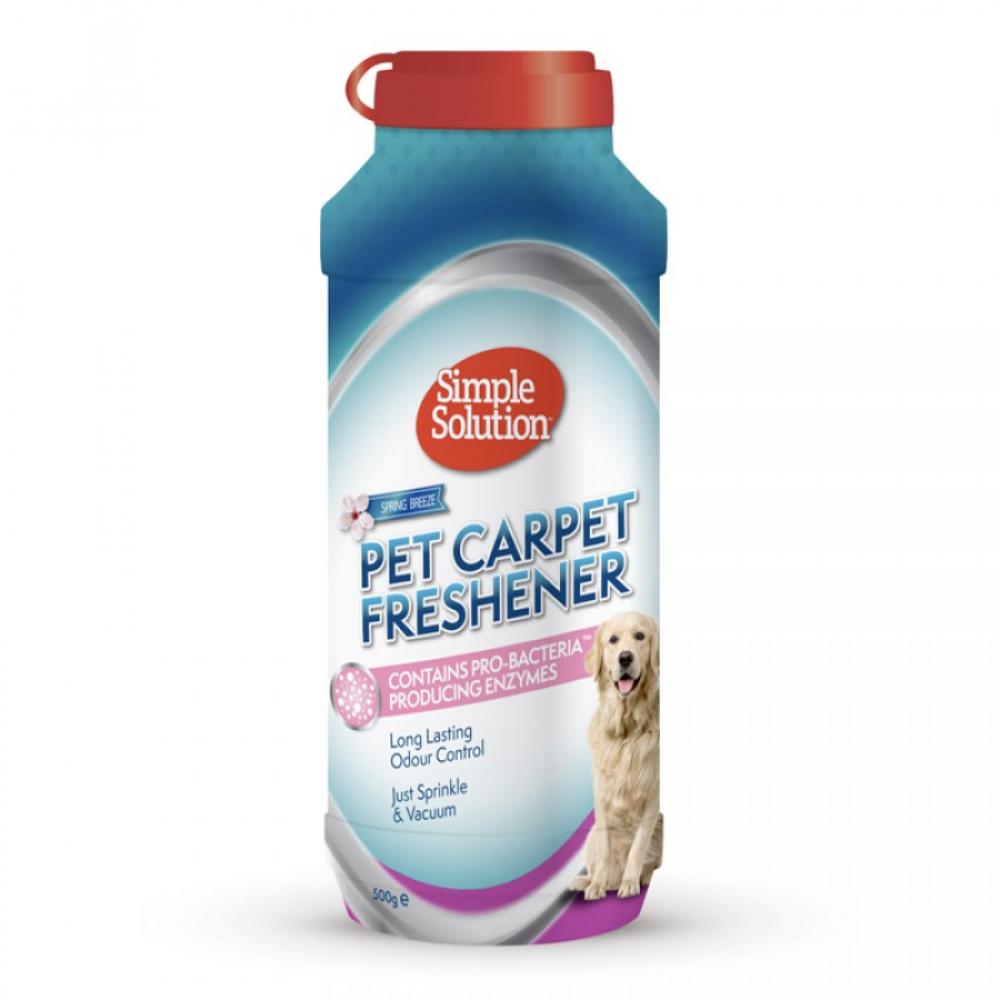 SIMPLE SOLUTION Carpet Freshener - Spring Breeze - Dog - 750ml simple solution multi surface disinfectant cleaner 750ml