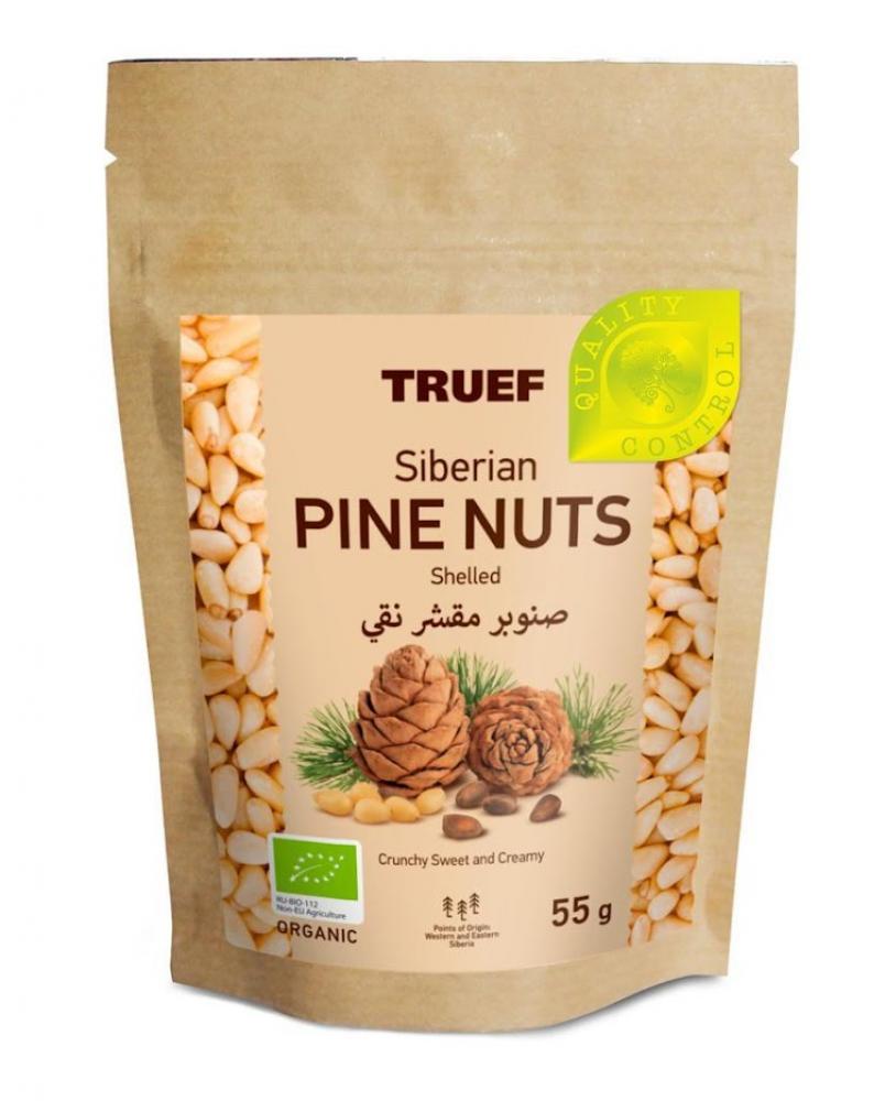 Truef Pine Nuts. Organic, 55 g macadamia creamy nuts and roasted roasted nuts
