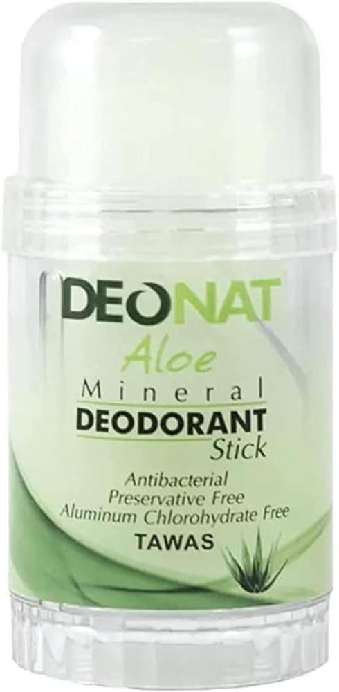 Deonat Aloe Mineral Deodorant Stick - 80 gm deonat mineral deodorant foot spray 100 ml
