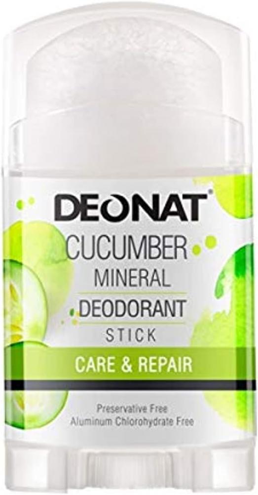 Deonat Cucumber Mineral Deodorant Stick - 100 gm deonat mangosteen mineral deodorant stick 100 gm