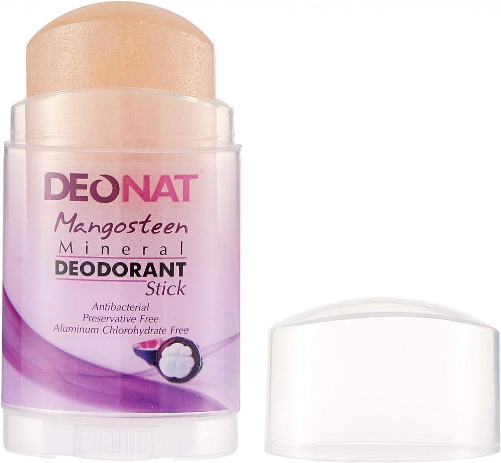 Deonat Mangosteen Mineral Deodorant Stick - 100 gm deonat natural mineral deodorant spray 100 ml