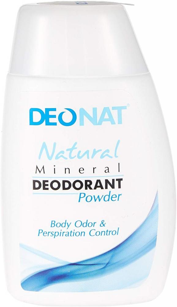Deonat Natural Mineral Deodorant Powder - 50 gm solid balm remove the peculiar smell of underarms long lasting fragrance fresh aroma mild smell not pungent men s deodorant 50ml
