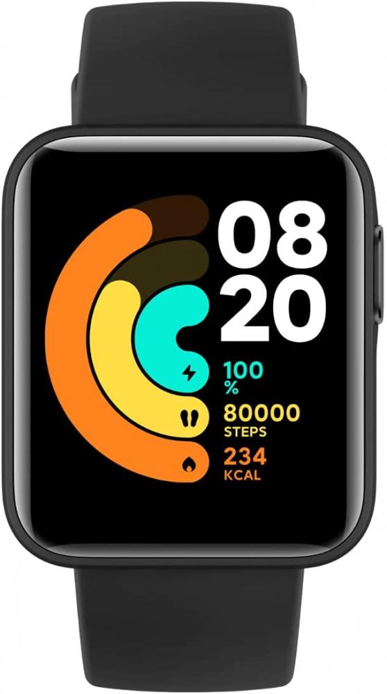 Xiaomi / Smartwatch, Mi Watch Lite, Black android7 os smart phone call watch 2019 hd 8mp camera 3g 32g memory heart rate monitor gps watch sports watch wifi 4g smartwatch