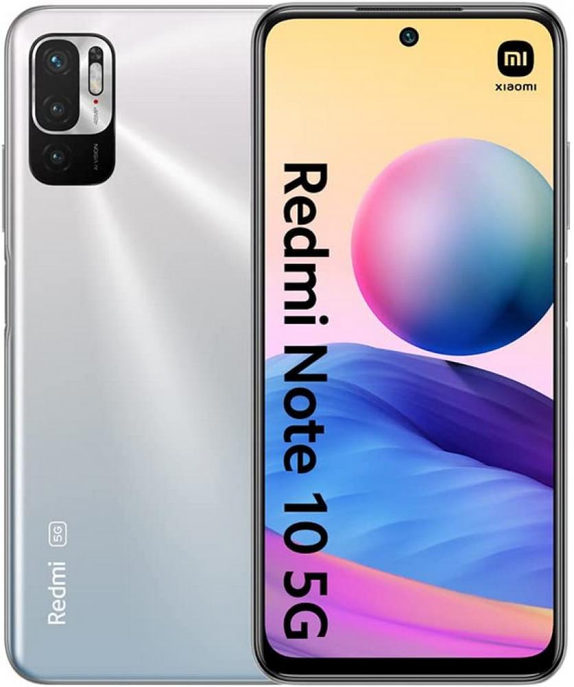 Xiaomi / Smartphone, Redmi Note 10 5G Dual SIM, 64 GB, 4GB RAM, Chrome silver oppo a78 5g dual sim 6 56 inches smartphone 128gb 8gb ram 5000mah fingerprint and face recognition 5g android phone glowing blue