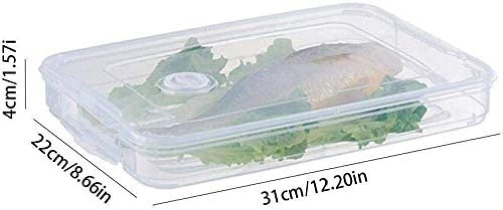 Premify / Food containers, Plastic, 3 pcs microwave heating container student bento box plastic fresh keeping container food container thermal lunch box food box