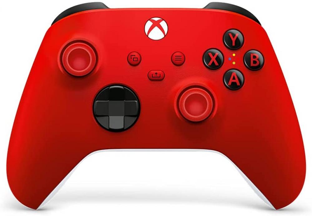 Microsoft / Controller for Xbox series X|S (UAE Version), Red new 4 in 1 usb wired game joystick retro arcade station turbo games console rocker fighting controller for