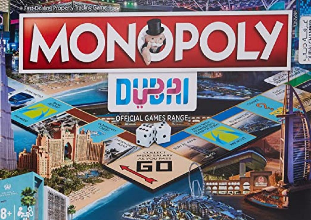Hasbro / Board game, Monopoly Dubai Official Edition andaz dubai the palm