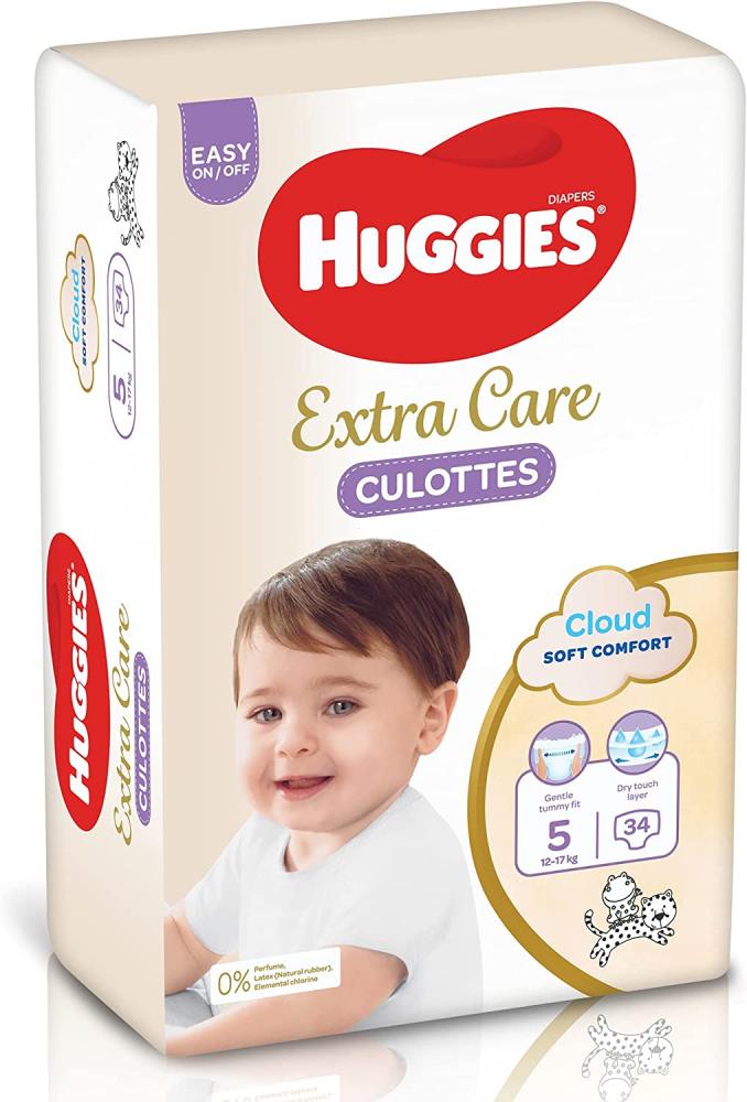 Pampers - Couches-culottes Pants, taille 7, 17+ kg, Mega Pack 74