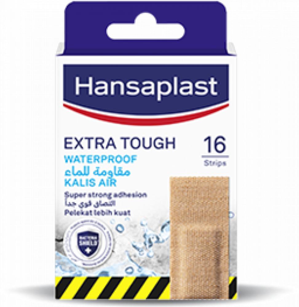 Hansaplast / Plasters, Extra tough, Waterproof, 16 pcs real papaw with antibacterial burns cuts and open wounds nappy rash mosquito bites sports injuries 200g