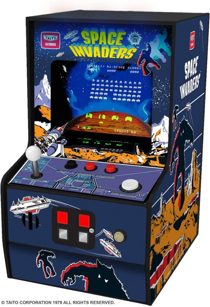 My Arcade / Micro player, Space invaders my arcade 6 collectible retro burgertime micro player electronic games dgunl 3203