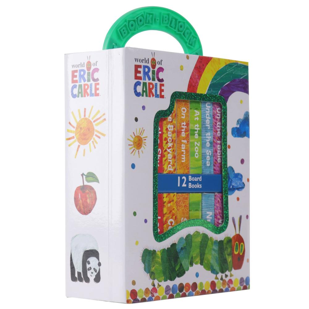 Phoenix International / Very Hungry Caterpillar, My First Library Set, 12 Board Books. Eric Carle bing my first little library