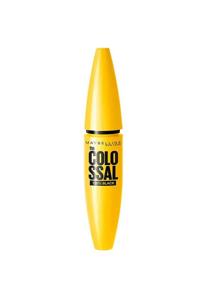 Maybelline New York / Mascara, The Colossal 100% Black, 10,7 ml maybelline new york eyeliner the colossal kajal 12h extra black