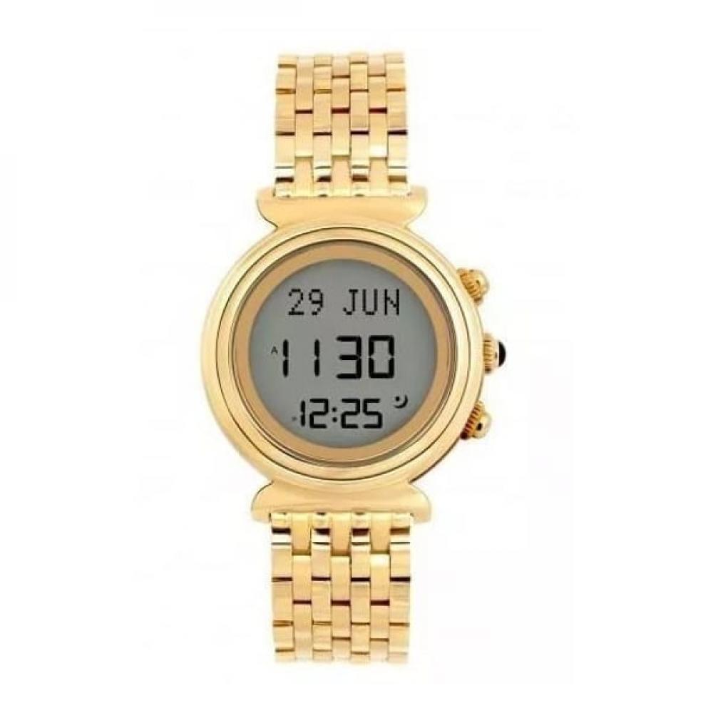 women fashion quartz round wrist watches simple vintage small dial watch sweet leather strap outdoor sports wrist clock gift Al Fajr WF14S Unisex Round Azaan Watch