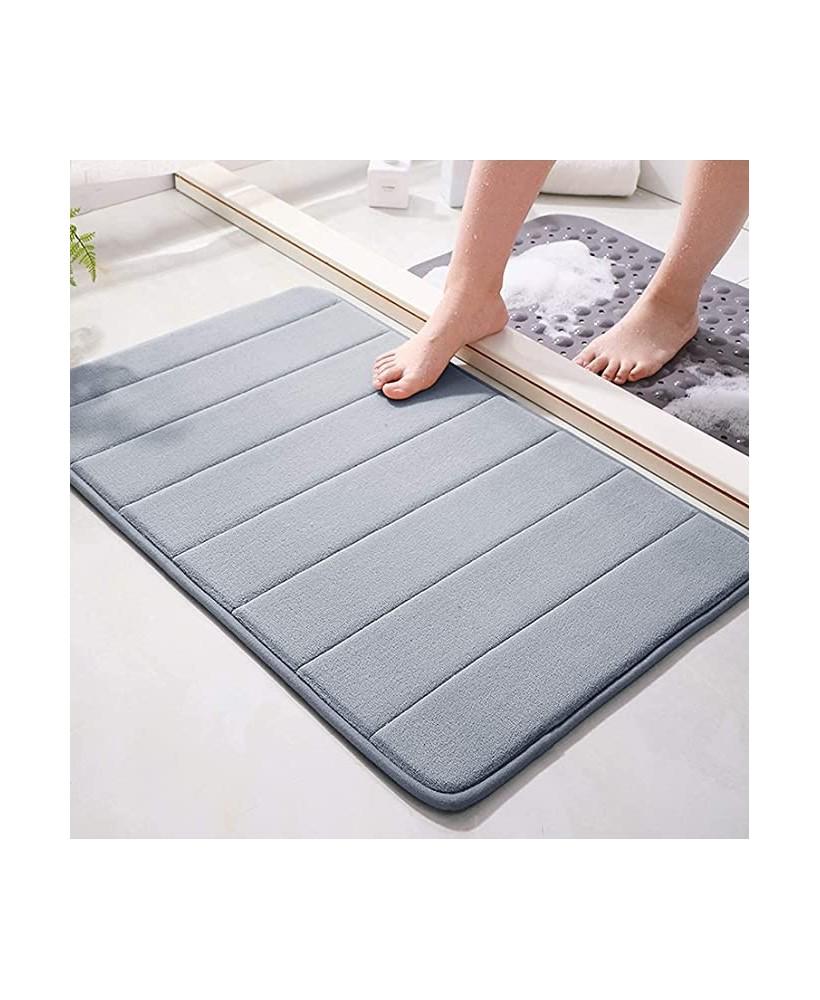 Memory Foam Mat 17X24 Soft absorbent Bathroom Mat super absorbent floor mat non slip insulation beautiful simple maintenance softness locality floor mats