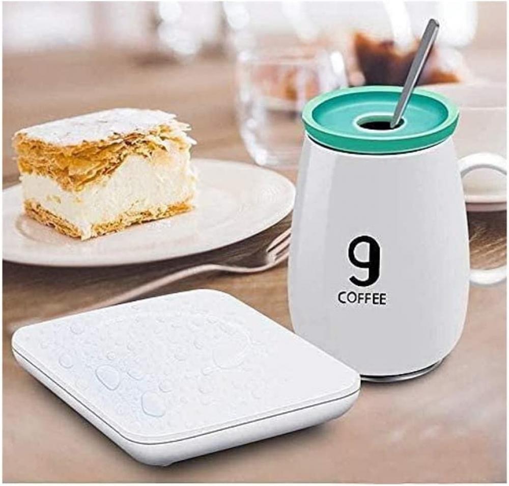 Mug With Heater - Smart Ceramic Cup, Milk, Hot Water With Lemon, Tea, Hot Choco For Kids, For Coffee Lover drinking water tester pen digital tester for water with automatic temperature compensation drinking accessories for home