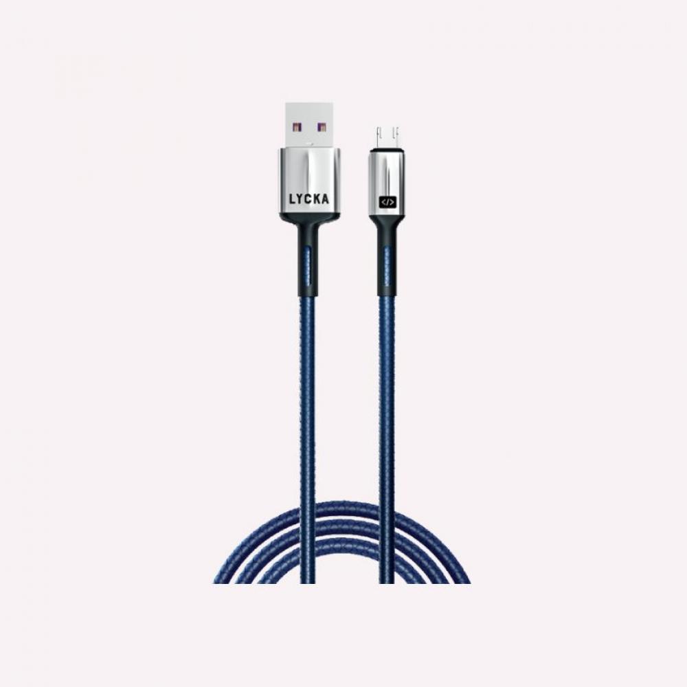 цена LYCKA Zcord Power Quick Charging cable Micro