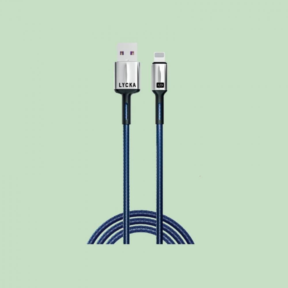 цена LYCKA Zcord Power Quick Lightning Charging cable The Ultimate answer to your charging needs
