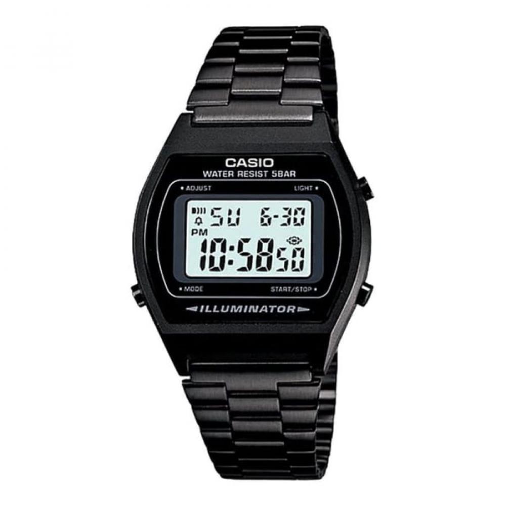 цена CASIO Men's Stainless Steel Digital Wrist Watch B640WB-1ADF