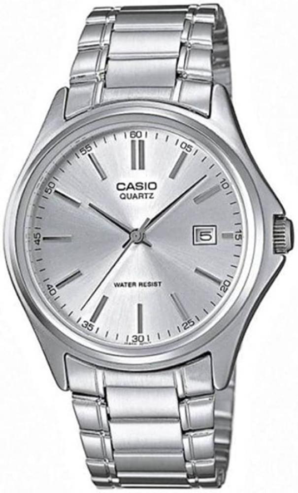цена CASIO Men's Stainless Steel Quartz Analog Watch MTP-1183A-7ADF - 36 mm - Silver