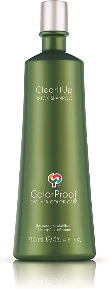 Colorproof clear up detox shampoo 750ml tresemme shampoo botanix natural detox