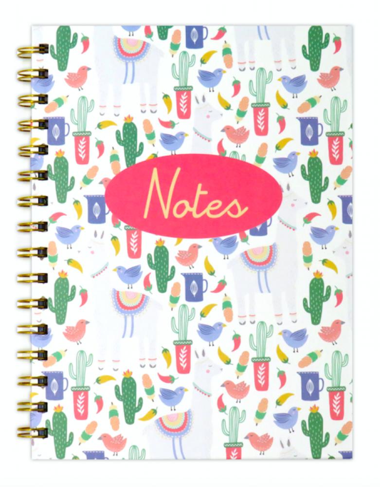 A5 Llama Notebook a5 cornell note 5r memory method class efficient lined notebook ruled journal